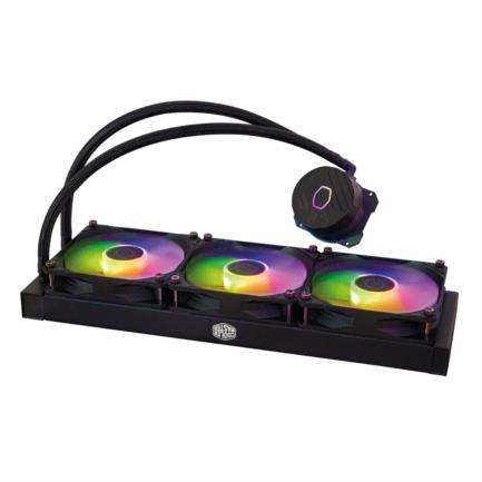 Enfriamiento Líquido Cooler Master MLW-D36M-A18PZ-R1, 360mm, RGB, Tubos Flexibles, Silencioso