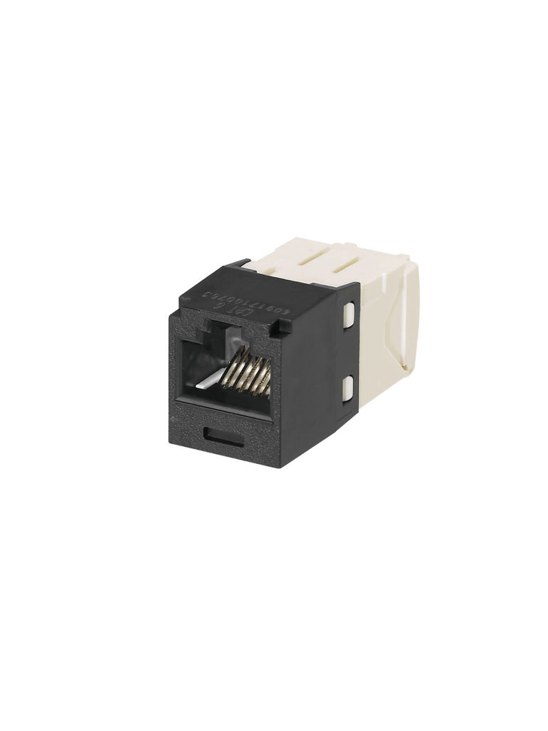 Panduit Módulo Jack CJ688TGBL, UTP RJ45 Cat 6, 10/100/1000 Mbps, Negro