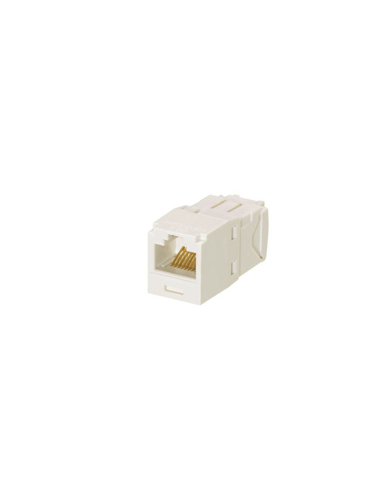 Panduit CJ688TGIW Módulo Jack UTP RJ45 Cat 6, 250 MHz, Blanco
