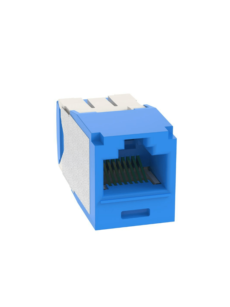 PANDUIT Jack Modular CJ6X88TGBU UTP RJ45 Categoría 6A, Azul