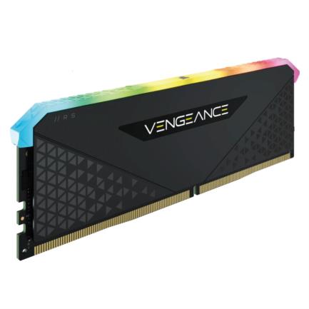 Memoria RAM Corsair Vengeance RGB 8GB DDR4 3200MHz CL16 Negro - DIMM XMP