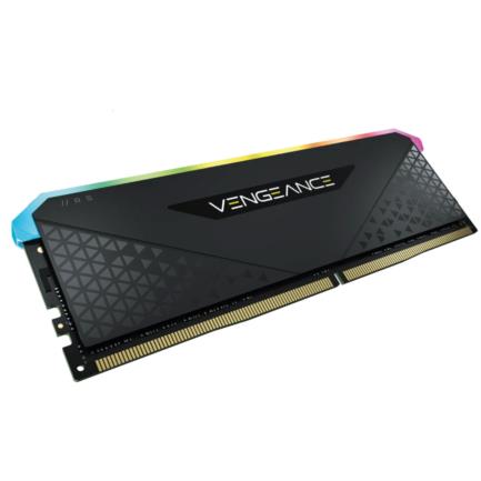 Memoria RAM Corsair Vengeance RGB 8GB DDR4 3200MHz CL16 Negro - DIMM XMP