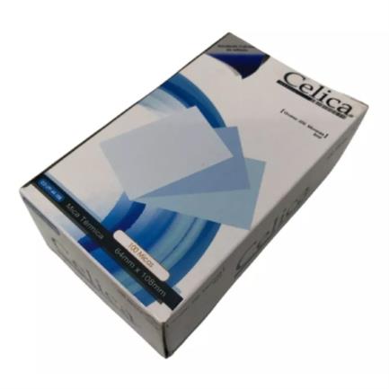 Etiqueta de Equipaje Térmica 64x108mm 250 Micrones Pack 100 Unidades