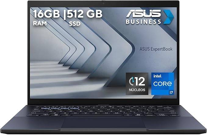 ASUS Laptop ExpertBook B1402CVA-i716G512, 14" Core i7-1355U, 16GB RAM, 512GB SSD, Windows 11 Pro
