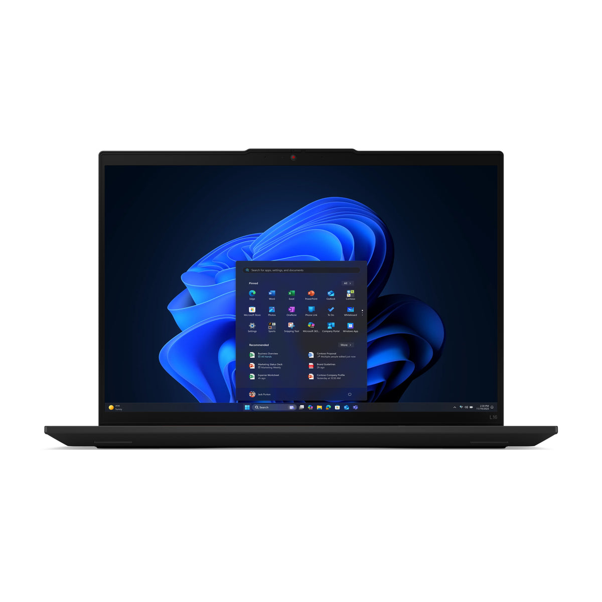21SB000YLM - LAPTOP LENOVO THINKPAD L16 CORE ULTRA 5 225 16GB 512 SSD WIN 11PRO 16" 3YR PREMIER SUPPORT