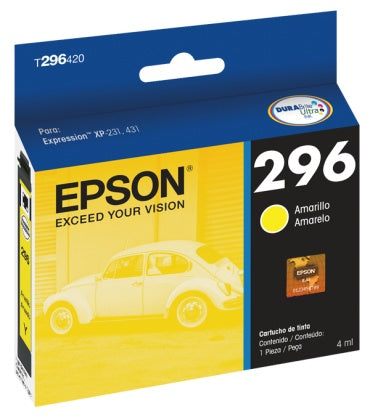Tinta Epson Amarillo Xp231/Xp431 - T296420-Al