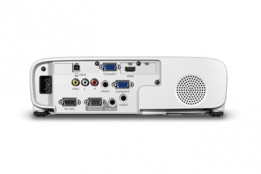 Proyector Portátil Epson PowerLite E20, XGA (1024x768), 3400 Lúmenes, con Bocinas, Blanco