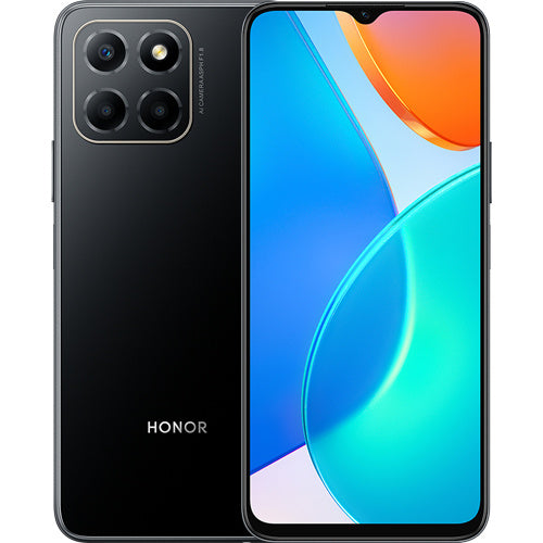 Smartphone Honor X6 6.5" 64Gb/4Gb Cámara 50Mp+2Mp+2Mp/5Mp Mediatek Android 12 Color Negro