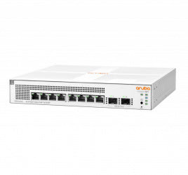 Switch HPE Networking Instant On Gigabit Ethernet 1930, 8 Puertos PoE 10/100/1000Mbps + 2 Puertos SFP, 20Gbit/s, 8000 Entradas - Administrable