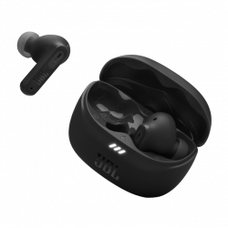 JBL Audífonos Intrauriculares con Micrófono Tune Beam 2, Inalámbrico, Bluetooth, Cancelación de Ruido, Negro
