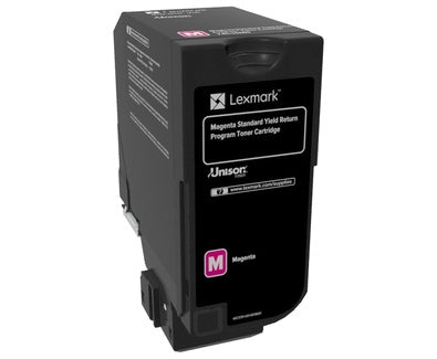 Tóner Lexmark Rendimiento Estándar Programa Retorno Cs720De Color Magenta - 74C4Sm0