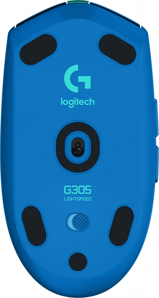 Mouse Lightspeed Gaming Logitech G305 Inalámbrico, Sensor Hero, 6 Botones, Azul - 910-006013 FullOffice.com