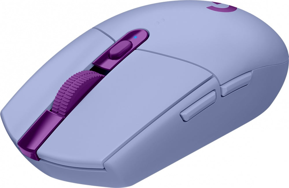 Mouse Lightspeed Gaming Logitech G305 Inalámbrico, Sensor Hero, 6 Botones, Lila - 910-006377 FullOffice.com