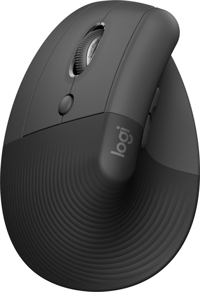 Mouse Óptico Logitech Lift Left Ergonómico Vertical 1000 DPI, Grafito FullOffice.com