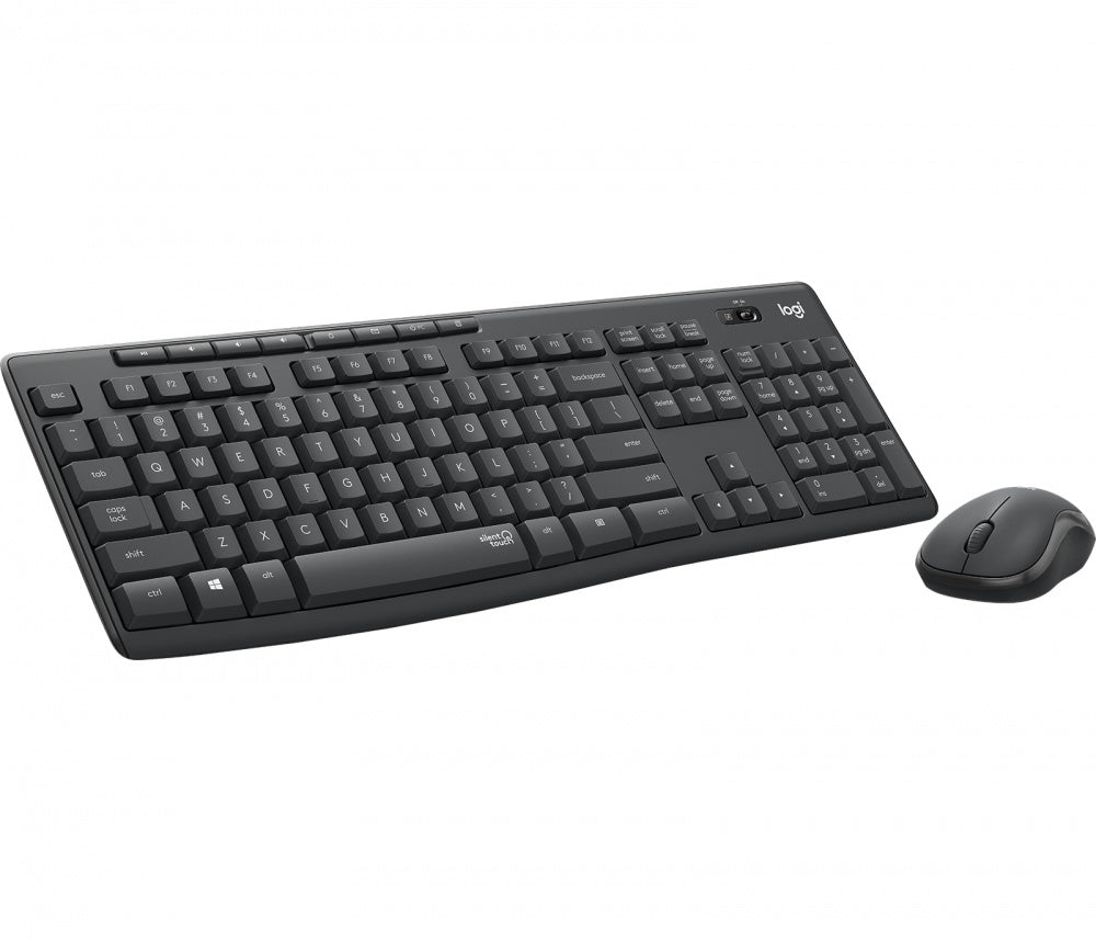 Kit de Teclado y Mouse Logitech MK295 Silent, Inalámbrico, USB, Grafito - 920-009792 FullOffice.com