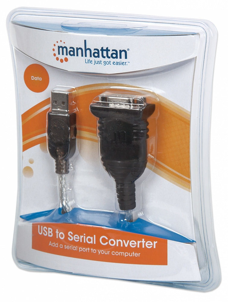 Convertidor de USB a Serial MANHATTAN 205146