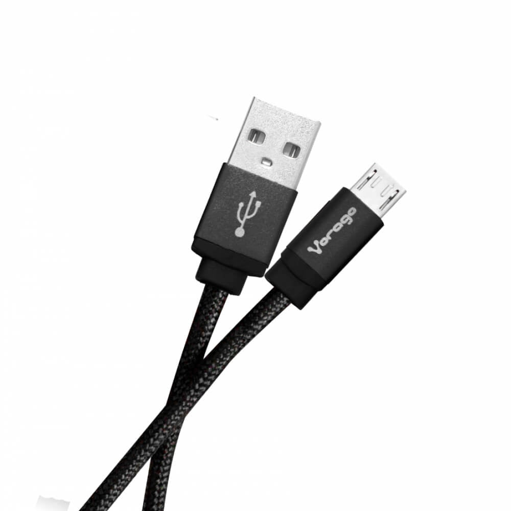 Cable Vorago Cab-212 Usb A Micro Usb 2 Metros Negro FullOffice.com
