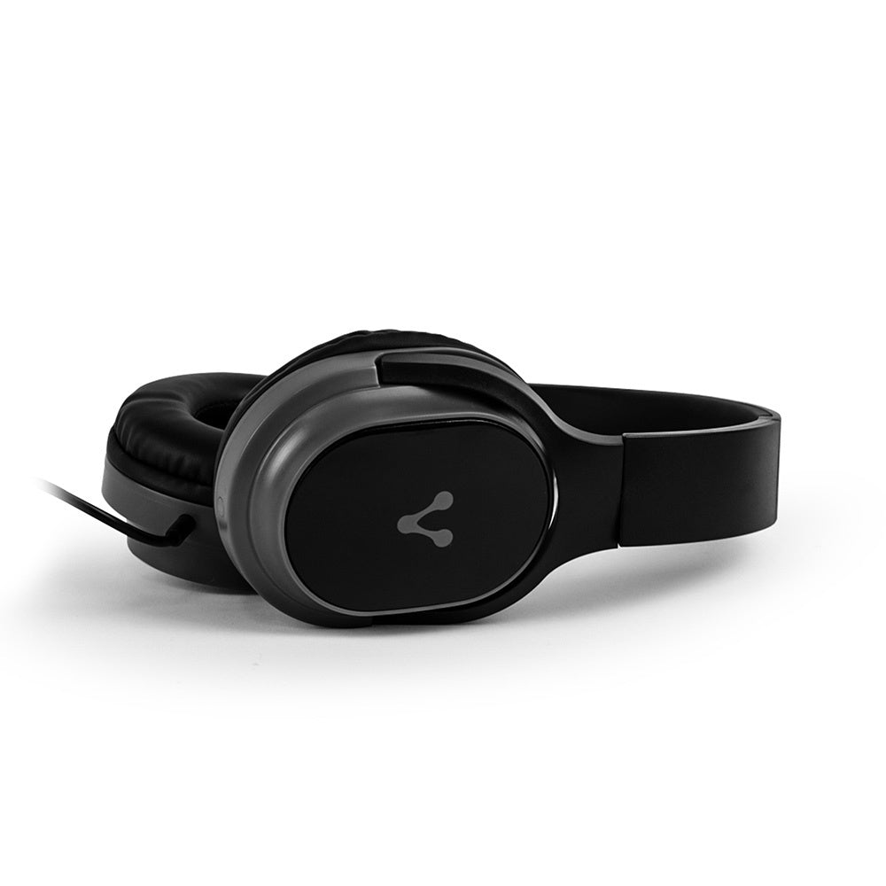 Diadema Alta Fidelidad Con Mic Vorago Hp-301 (Un Solo Jack) Negra FullOffice.com