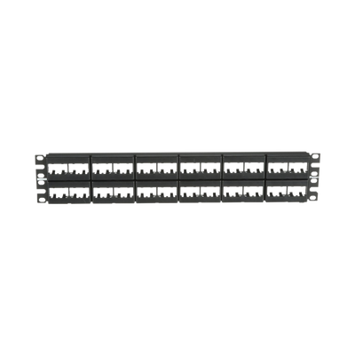 Panduit 48-port modular patch panel 2U, Montaje en bastidor, 482.6 mm