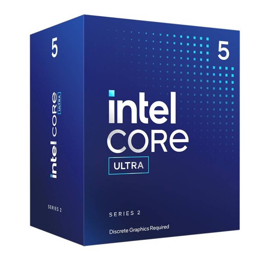 BX80768225F - PROCESADOR INTEL CORE ULTRA 5 225F, LGA 1851, 4.90GHZ, 10 NÚCLEOS, 20MB CACHÉ, INCLUYE DISIPADOR - ULTRA SERIES 2 ARROW LAKE