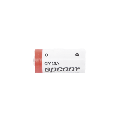 ALTER Batería Litio CR123A 3V 1550mAh, -40 a 70°C, Ideal para Seguridad