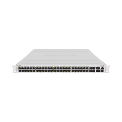 CRS354-48P-4S+2Q+RM, Switch PoE 48 GbEth, 700w, 802.3af/at, 4 SFP+ y 2QSFP+ de 40G