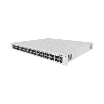 CRS354-48P-4S+2Q+RM, Switch PoE 48 GbEth, 700w, 802.3af/at, 4 SFP+ y 2QSFP+ de 40G