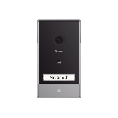 EZVIZ Videoportero IP CS-HP7, Cámara 3 MP, IP65, WiFi, Soporta 2 Puertas