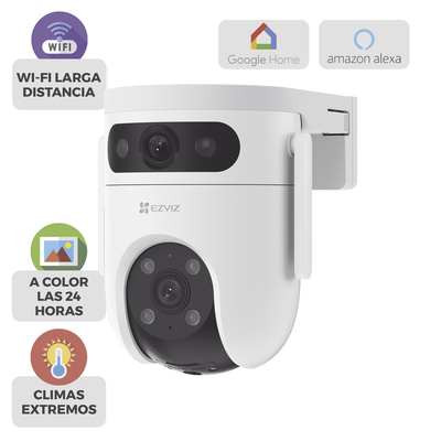 CS-H9C/6MP - Ezviz Cámara PT IP / Doble Lente 6 Megapixel / Visión Nocturna a Color 30 m (98.4 ft)