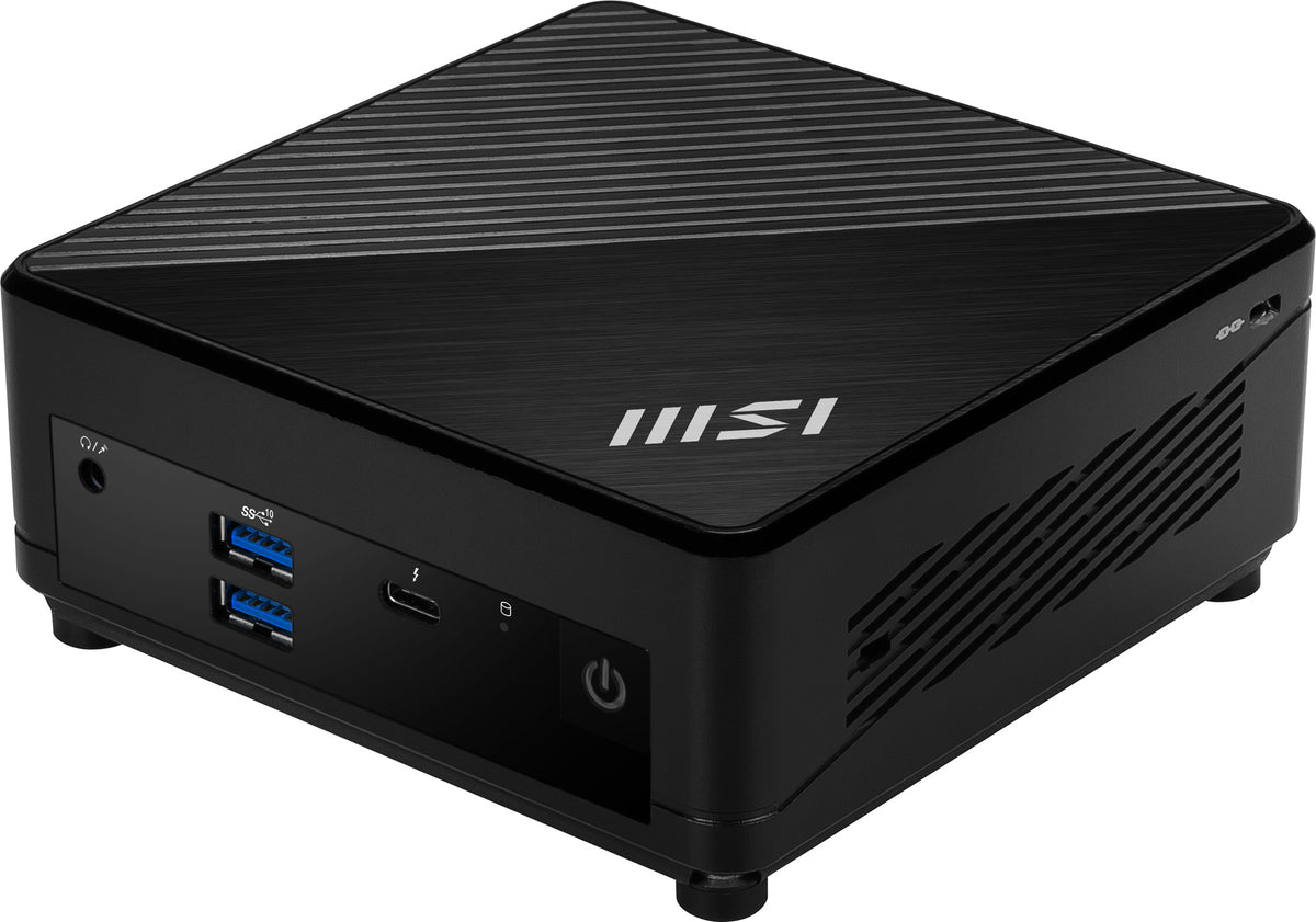 CUBI 5 12M-015 BUS - MSI Computadora CUBI 5 12M-015 BUS, Intel Core i5-1235U, 10 Cores, 2xDDR4 2666MHz, HDMI/DP, Thunderbolt 4