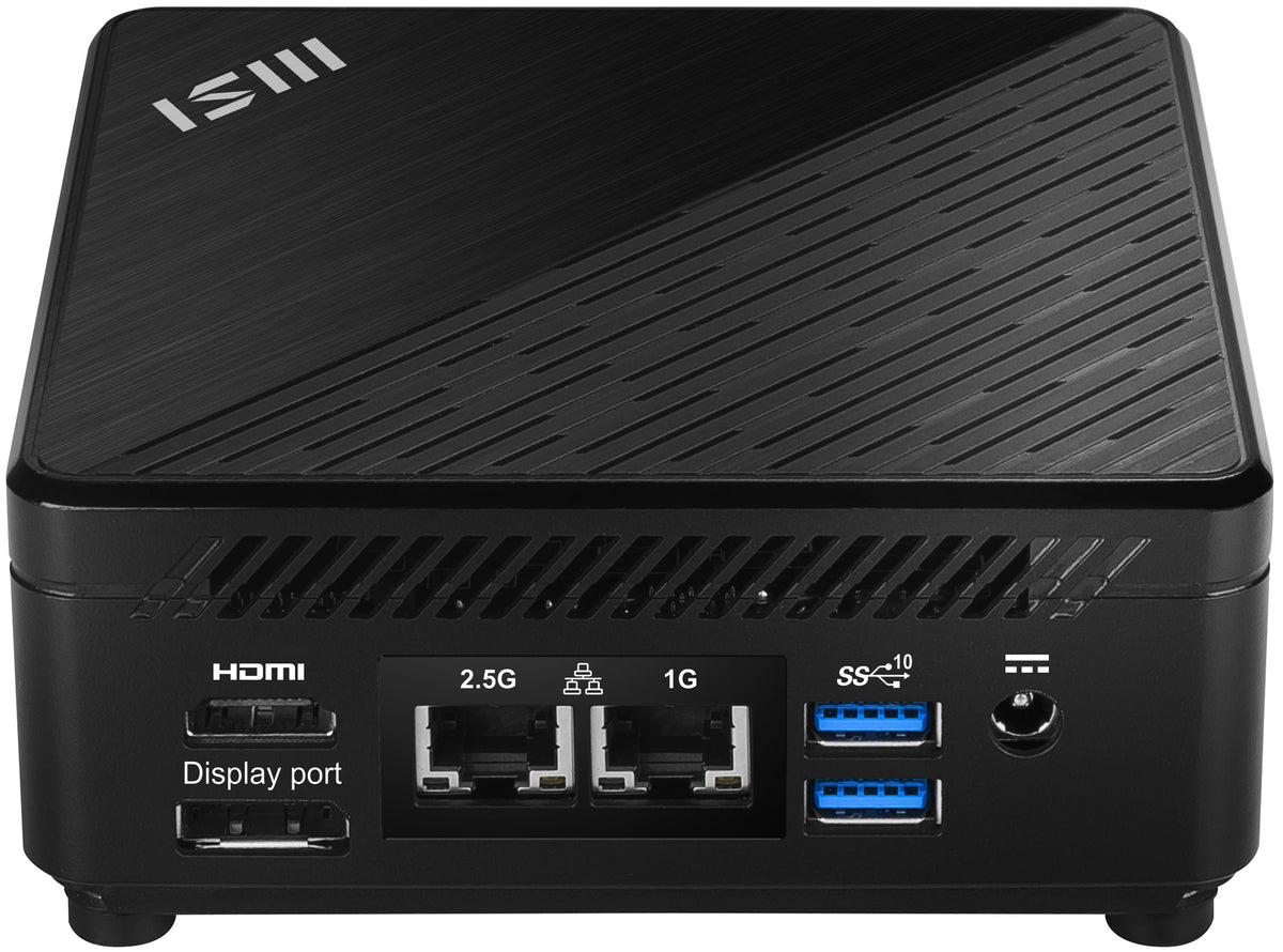 CUBI 5 12M-015 BUS - MSI Computadora CUBI 5 12M-015 BUS, Intel Core i5-1235U, 10 Cores, 2xDDR4 2666MHz, HDMI/DP, Thunderbolt 4