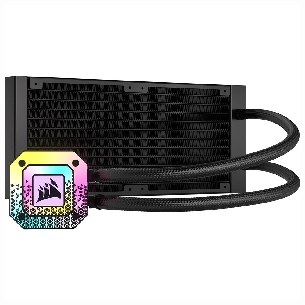 Enfriamiento Liquido Corsair H100i ELT Cap XT, 240mm Radiador, 2 Ventiladores PWM