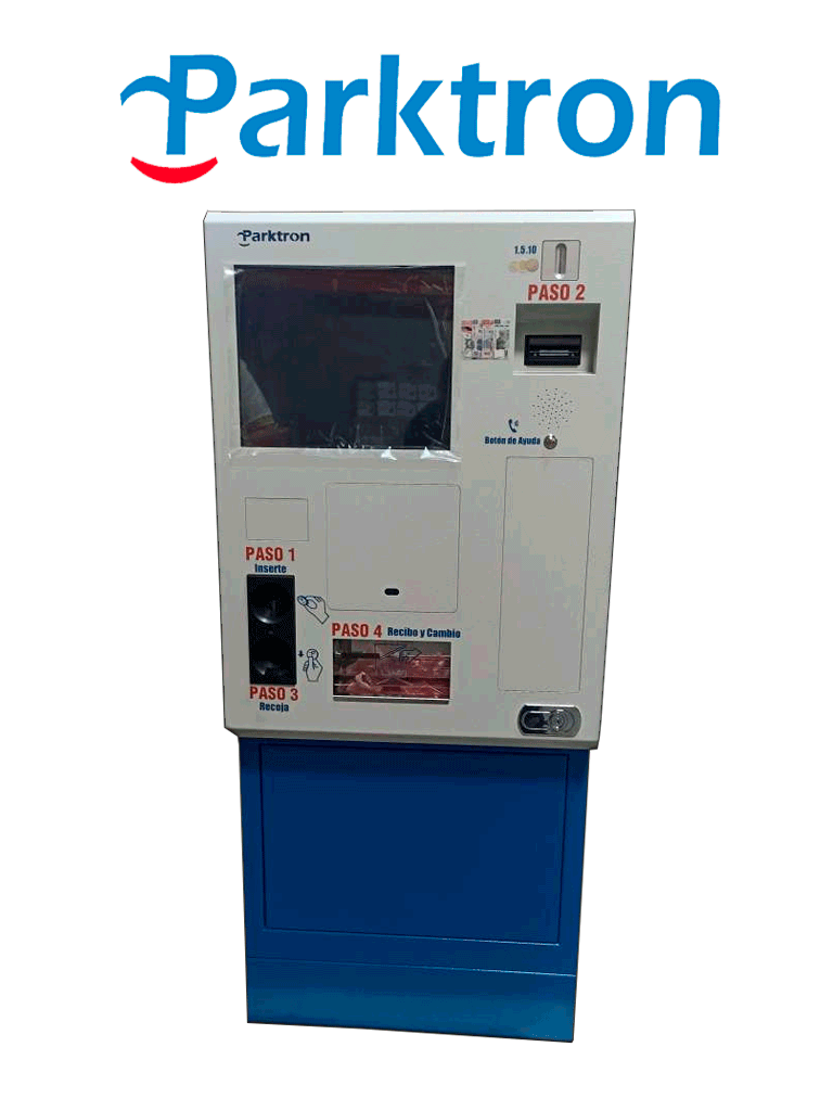 Cajero Automatico PARKTRON APS220C Chipcoin 17" Touch/ Acepta Billetes y Monedas
