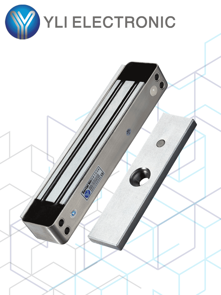 Cerradura Magnética Exterior IP68 LED 280Kg 600Lb Dual 12v/24 VDC