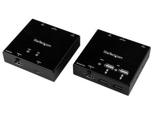 Extensor HDMI CAT6 50m con Concentrador USB 4 Puertos, 1080p, 60Hz