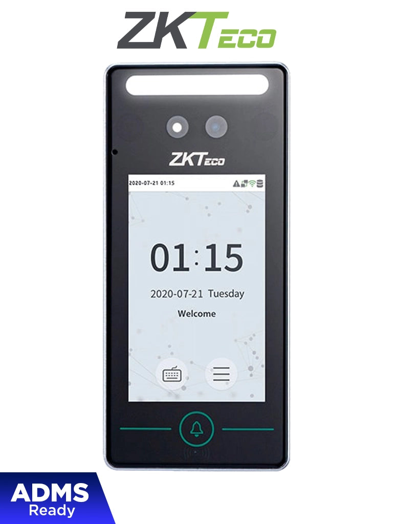 Control de Acceso y Asistencia ZKTECO SpeedFaceV4LTA con Autenticación Facial (800 Rostros), Verificación por Palma (800), Tarjeta ID 125 kHz (1000)