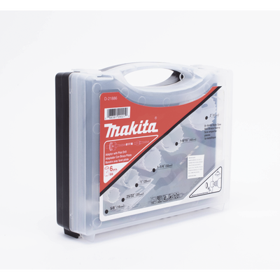 D-21-886 - Makita Kit Broca Sierra (5/8" - 2"), 6 Piezas D-21-886