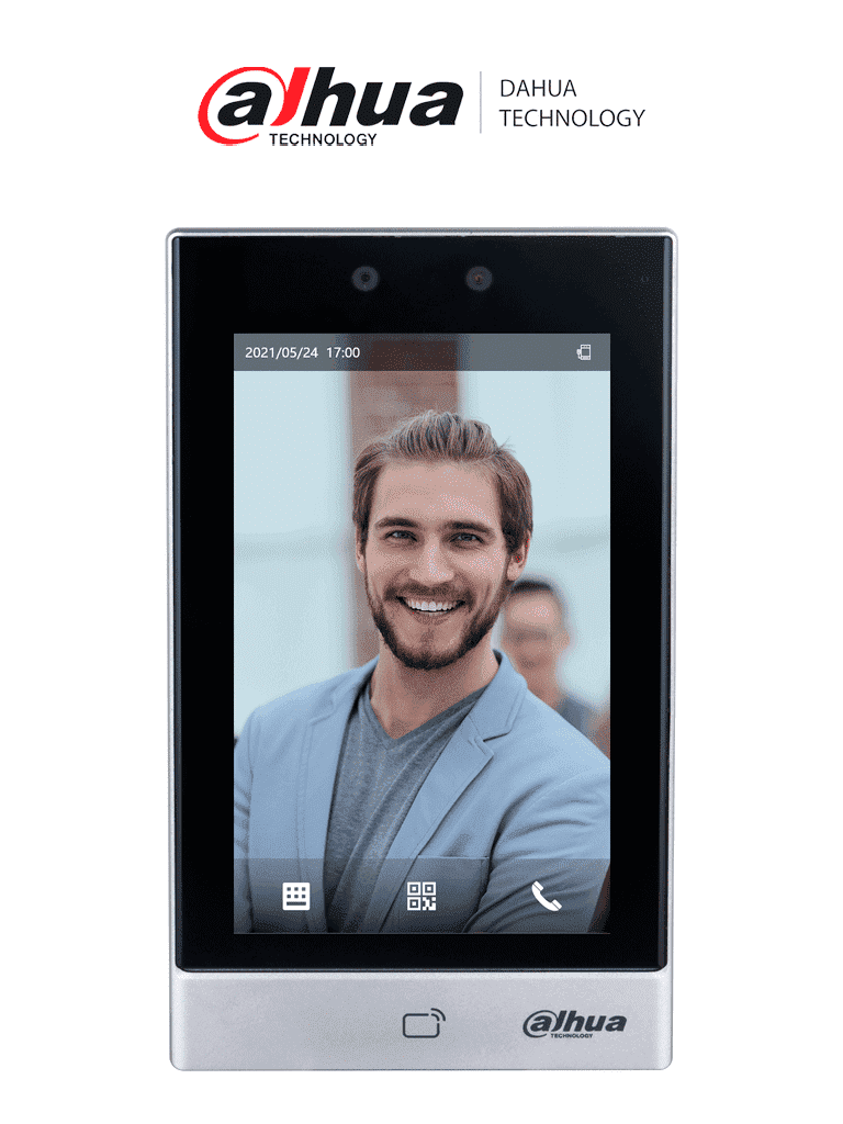 Control de Acceso Dahua ASI7213S-W, Pantalla 7", MIFARE, WiFi, 2MP, 50K Usuarios, 50K Rostros