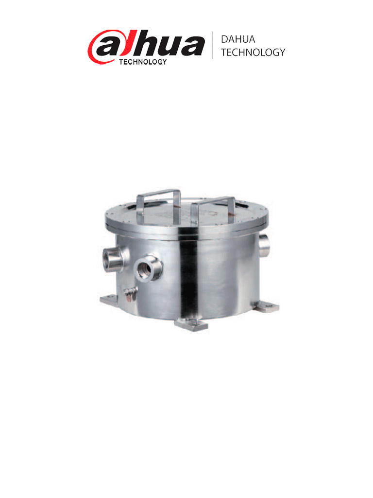 Caja de Conexiones Antiexplosiva Dahua CZ300, Acero Inoxidable 316L, IP68, Seguridad Extrema