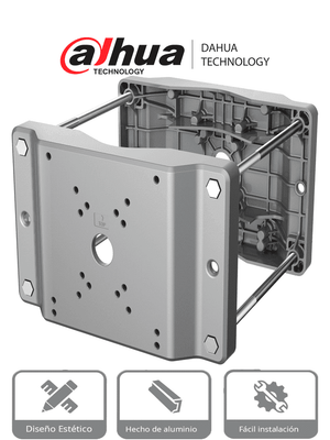 Dahua Technology DH-PFA153-SG accesorios para cámaras de seguridad Kit de montaje Universal Dahua Gris, Plata
