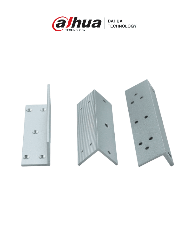 Soporte DAHUA ASF180ZL-V1 para Cerraduras Electromagnéticas, Aluminio, Montaje en Z, Resistente