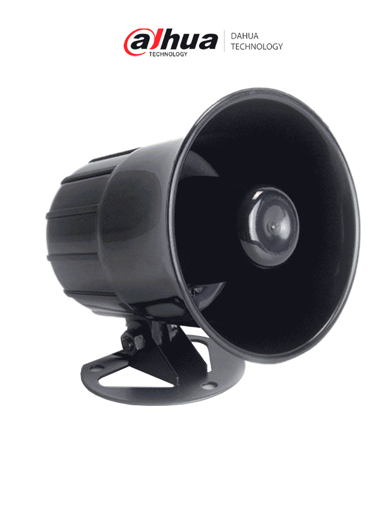 Sirena Exterior DAHUA DH-ARA16, 105 dB, Plástico ABS Negro, Alimentación 12V DC