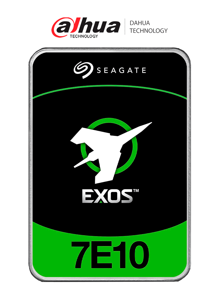 Disco Duro Seagate Exos 7E10 10TB SATA III 7200RPM 3.5" 6 Gbit/s para Servidor