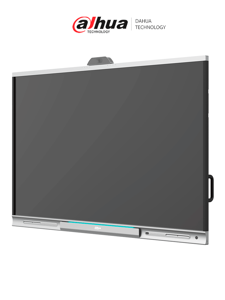 Pantalla Interactiva 4K DAHUA LPH65-MC470-P con Cámara Integrada, Bloqueo de Huella y Audio Embebido