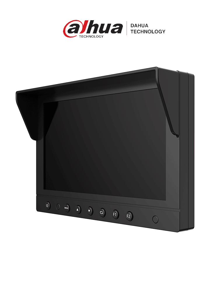 Monitor LED de 7 Pulgadas Dahua DAE-MLCDF7-T Multitouch para Grabadores Móviles