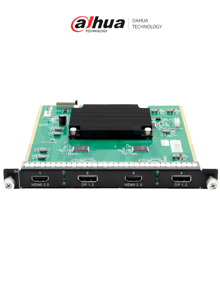 Dahua H_2xHDMI2.0+2xDP1.2 Input Card, 2x HDMI, 2x DP, 4096×2160 a 60 Hz