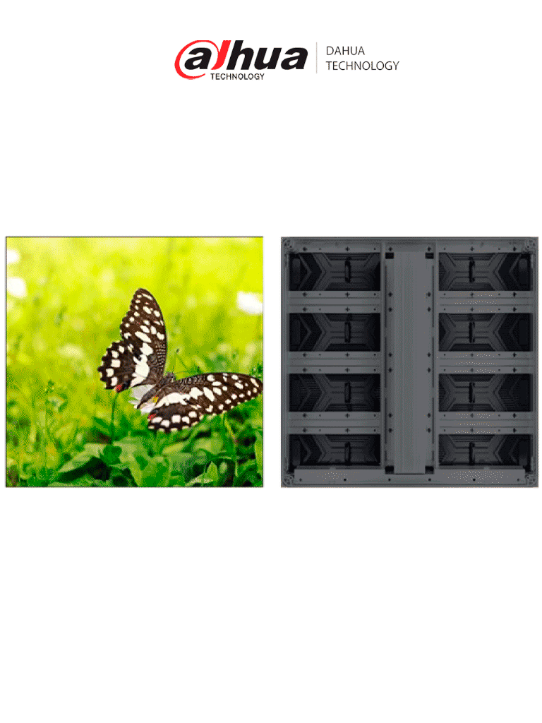 Gabinete LED Dahua DHI-PHGOA3.91-FC 256x256 1mx1m 5500 Nits IP65