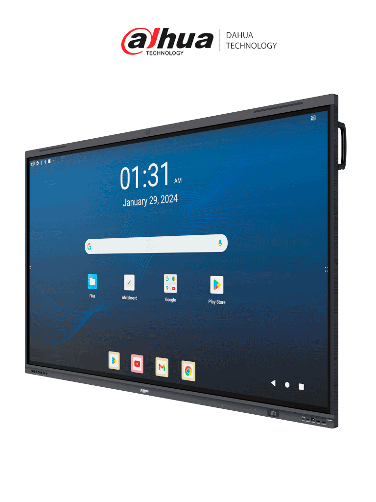Dahua Pantalla Interactiva 75" 4K UHD, Android, Cámara 48MP, Altavoces Integrados