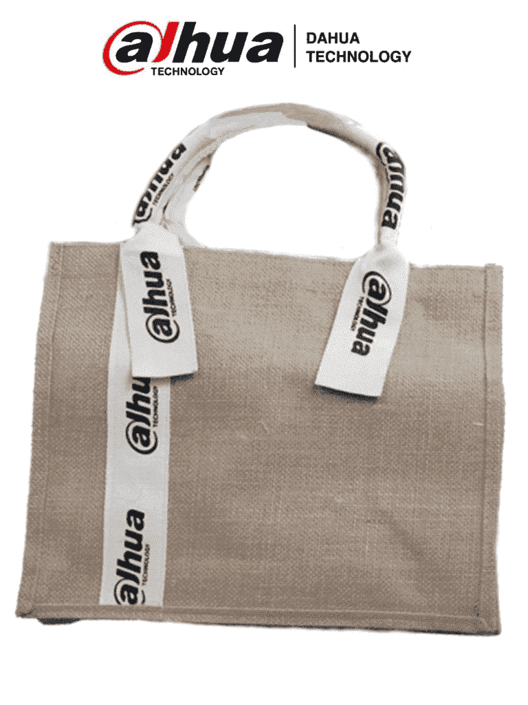 Bolsa de Yute con Logo Dahua, Usos Múltiples, Promocional - MATPRO039