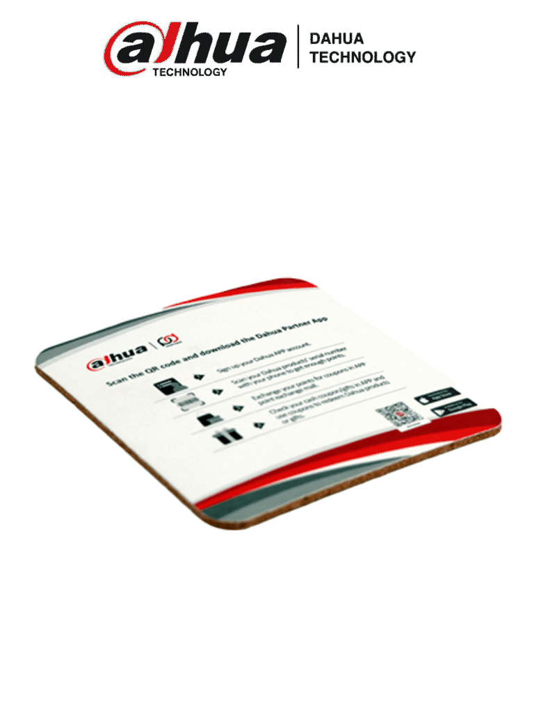 Porta Vaso con Info Dahua Partner APP, Función Promocional, Compatible con MATPRO050